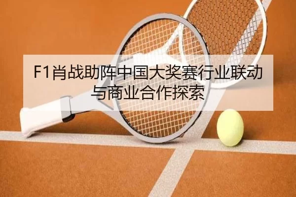 F1肖战助阵中国大奖赛行业联动与商业合作探索
